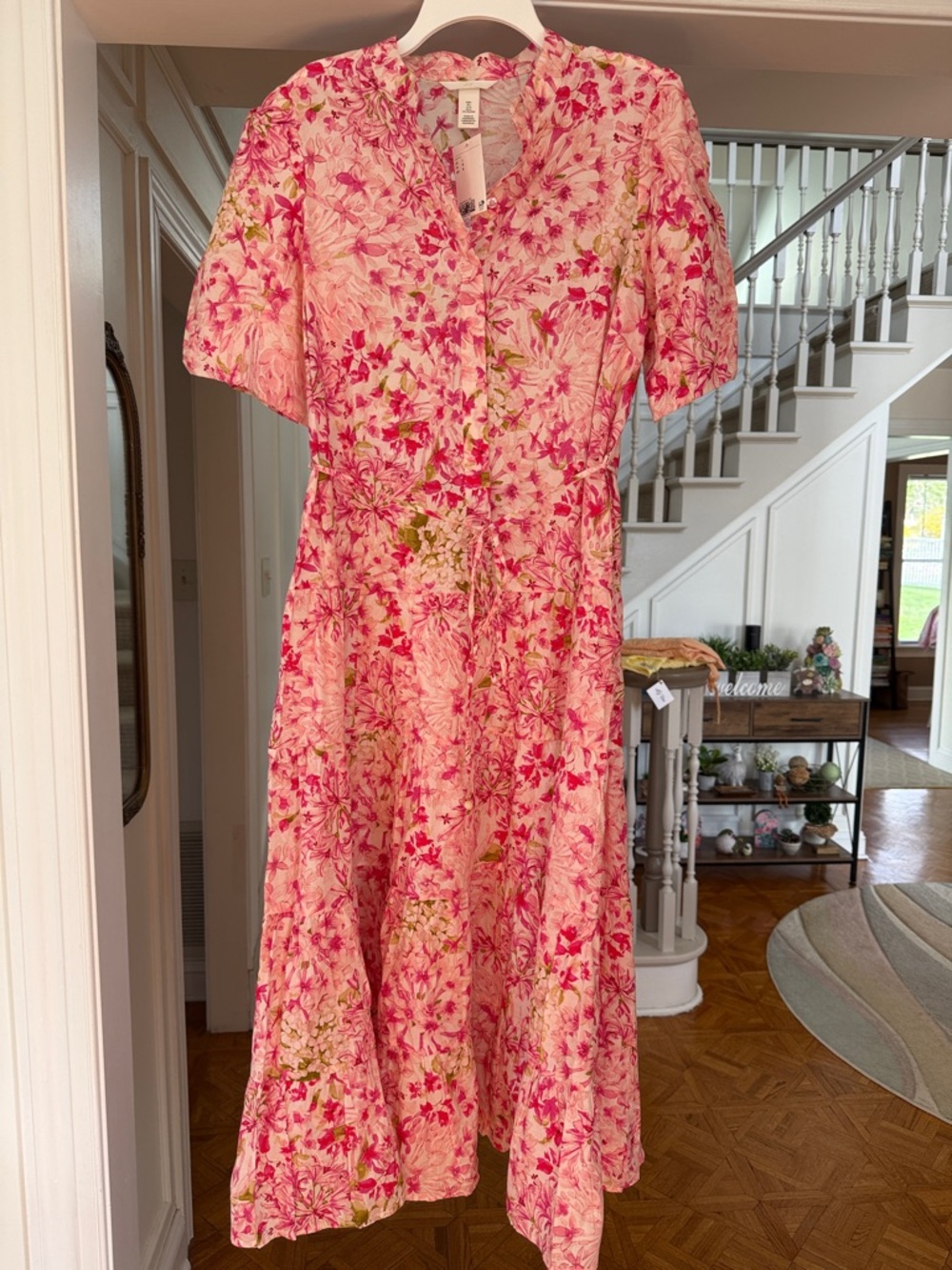 NWT H&M Floral Button Maxi Dress